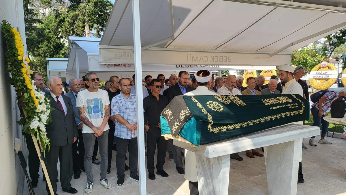 Osmanlı hanedanı mensubu Prenses Sabiha Fazile İbrahim son yolculuğuna uğurlandı