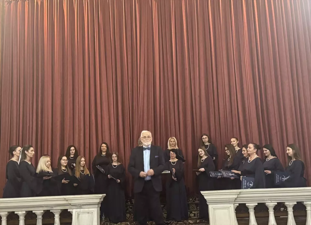 Kuzey Makedonya’nın Menada Korosu İstanbul’da Konser Verdi