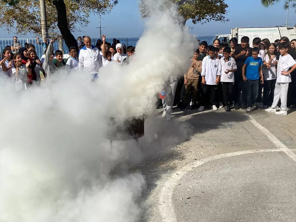 Yangın Eğitimi Çınarcık’ta