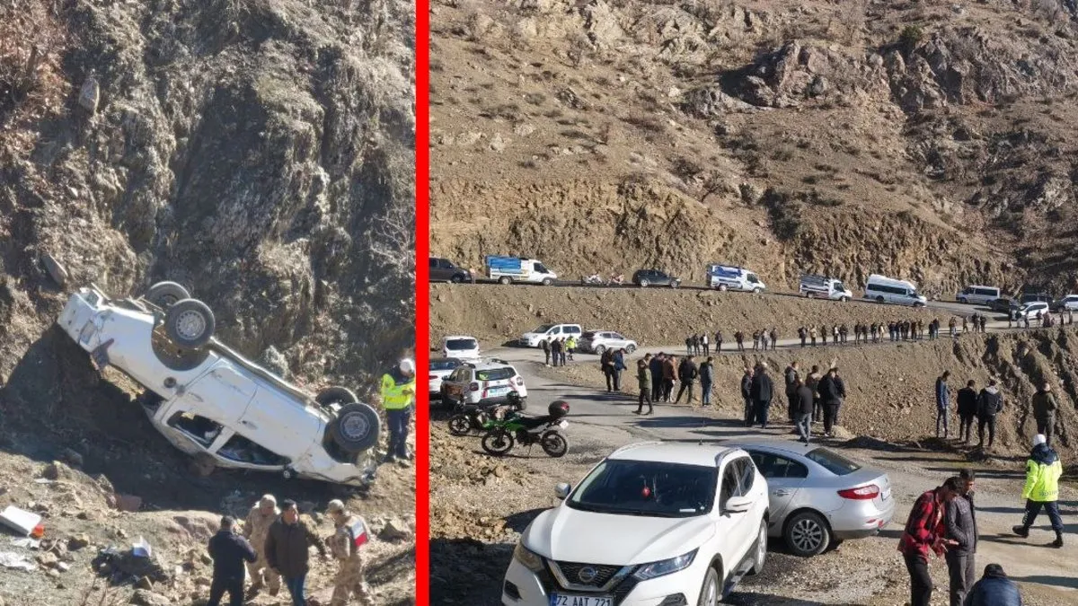 Batman’da katliam gibi kaza: 1 ölü 3’ağır 6 yaralı
