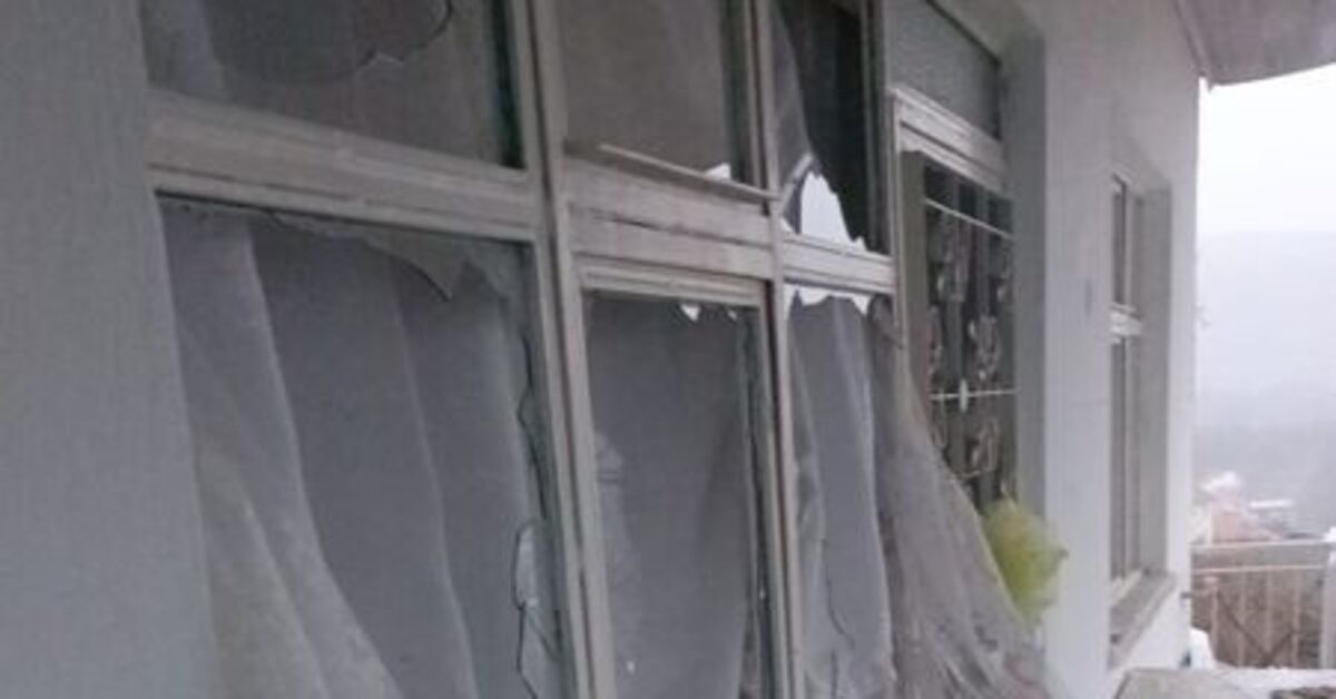 Burdur’da eve yıldırım düştü, ortalık savaş alanına döndü