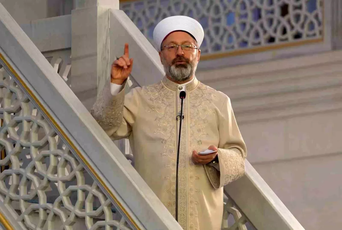 Erbaş’tan Filistin Mesajı