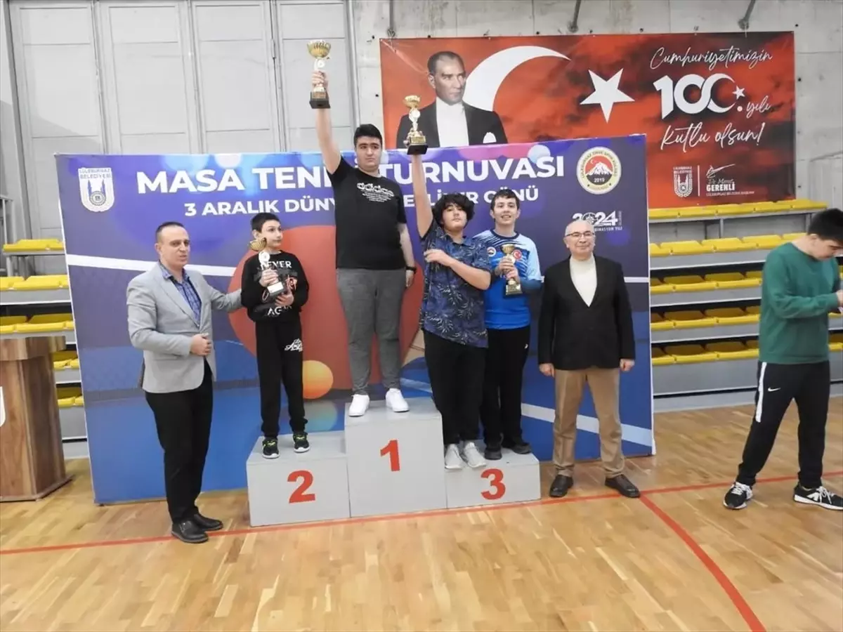 Lüleburgaz’da Özel Sporculara Madalya