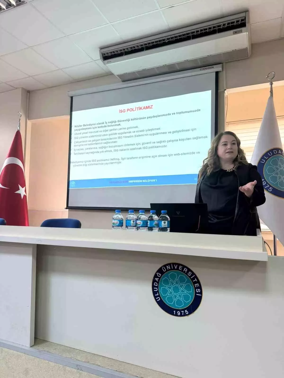 Nilüfer Belediyesi’nden Elektrik Mühendisliği Öğrencilerine İş Sağlığı Eğitimi