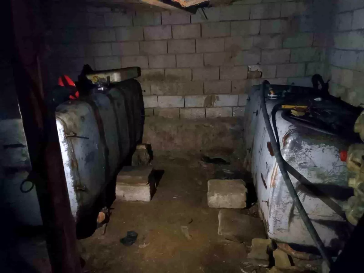 Iğdır’da Kaçak Akaryakıt Operasyonu