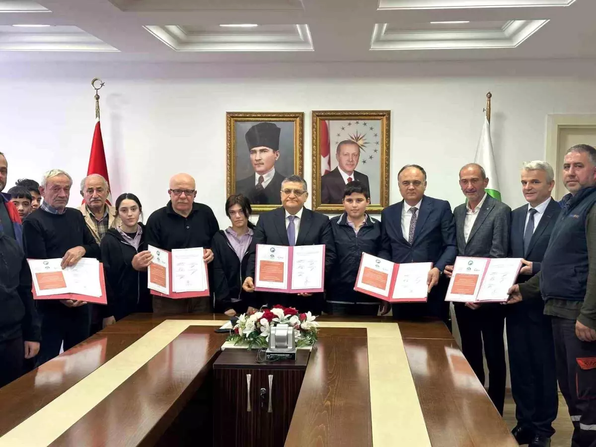 Sinop’ta Meslek Edinme Projesi İmzalandı