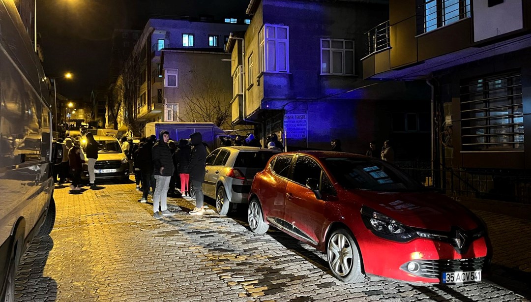 Küçükçekmece’de 7 katlı bina tahliye edildi: Binadan çatlama sesi geldi