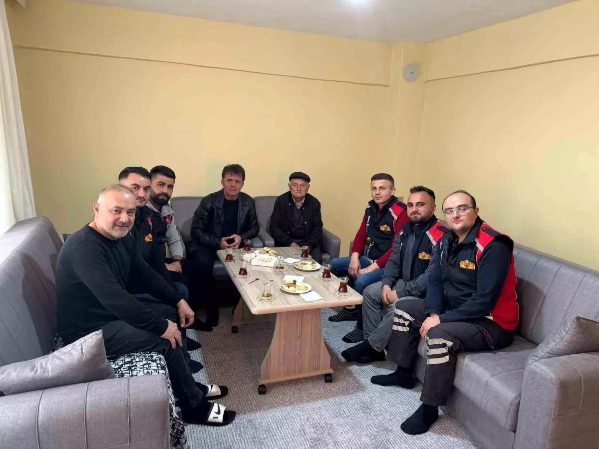 Başkan Veysel Şahin’den Yaralı Kaya Ailesine Ramazan Ziyareti