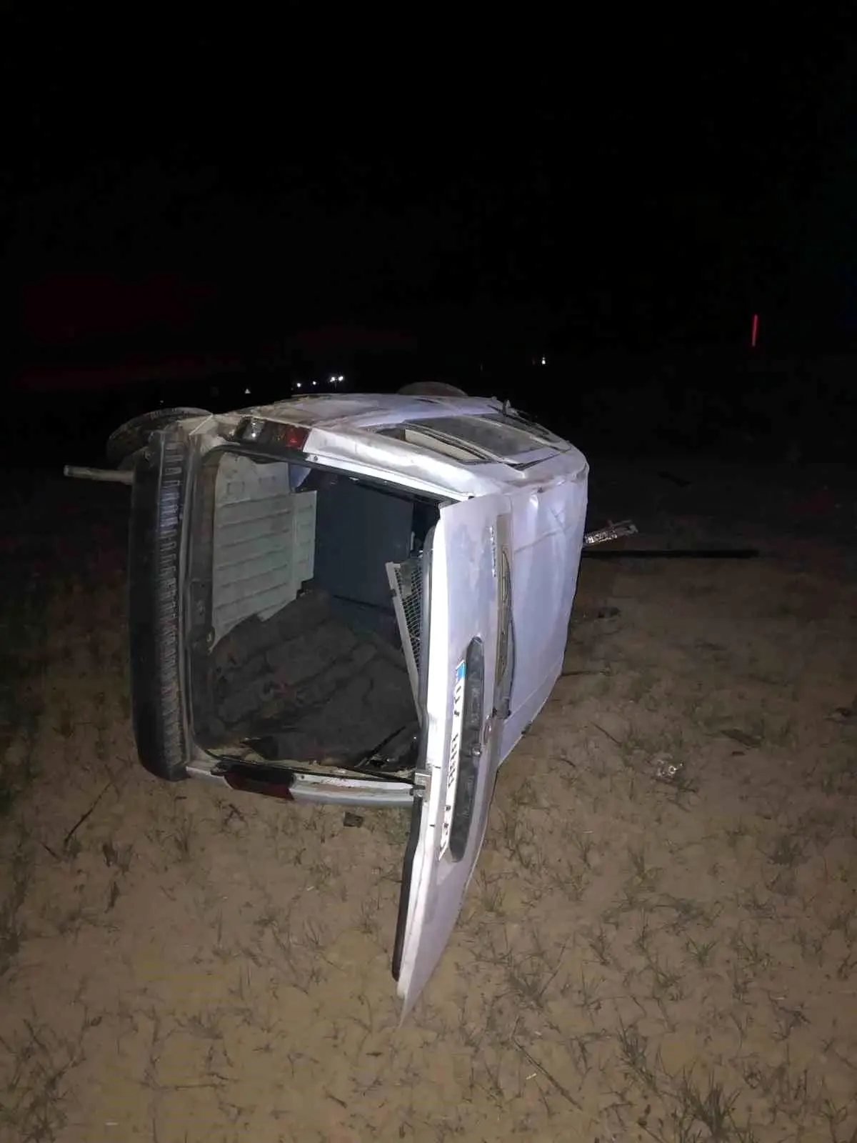 Isparta’da Alkollü Sürücü Kaza Yaptı