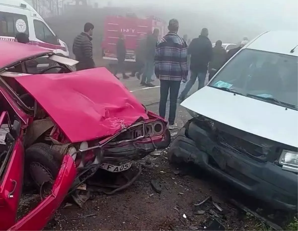Ünye’de Kaza: 5 Yaralı